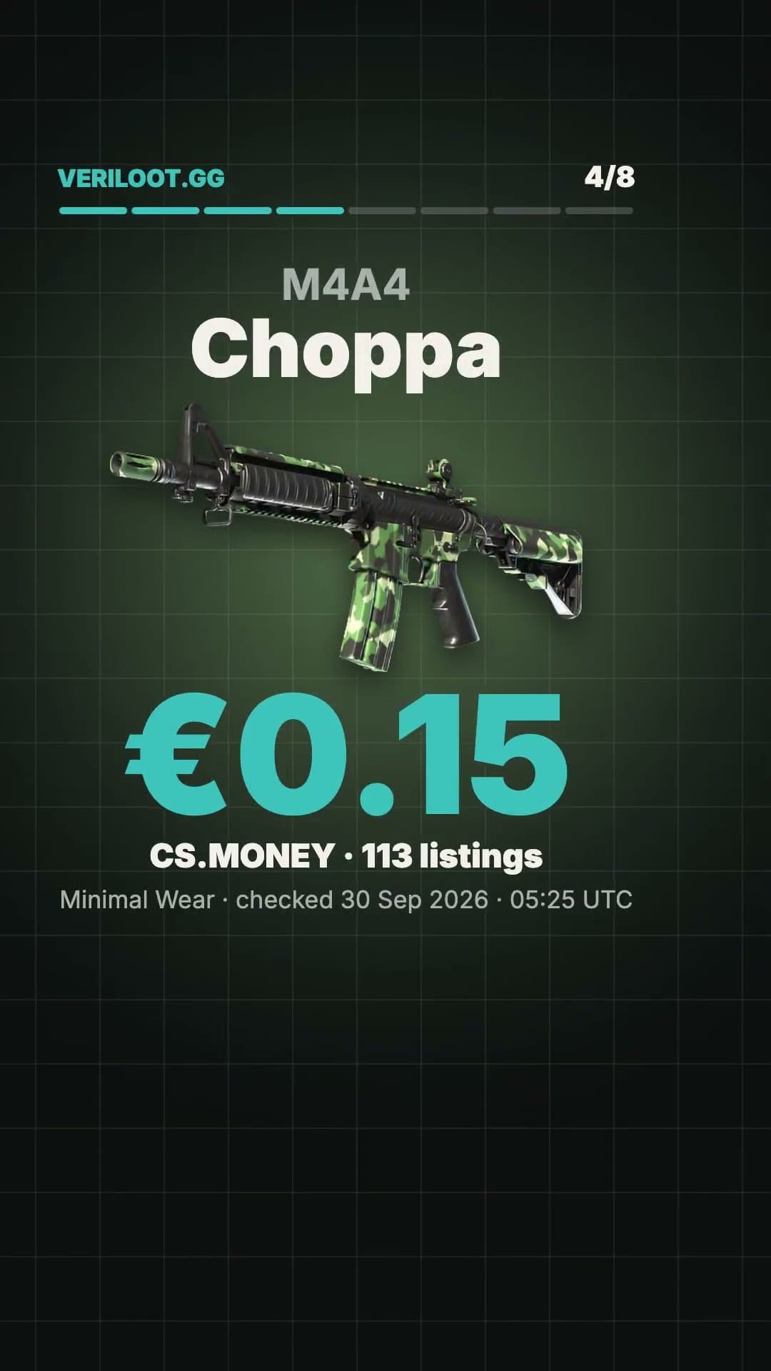 Miniature du short « 8 CS2 Skins Under €0.20 Each 👀 (Prices Checked 30/09/2026) »