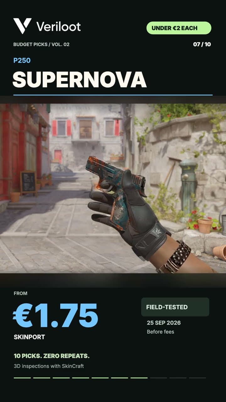 Thumbnail of the short “10 CS2 Skins Under €2 EACH… Including This €1.58 AWP 👀”